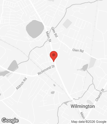 Map of Roccos Restaurant and Bar - 193 Main St, Wilmington, MA, 01887, US